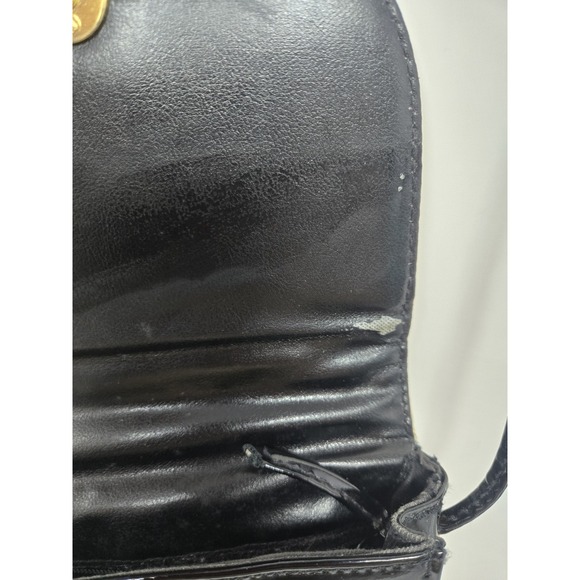 Vintage Morgan Taylor White Black Snakeskin Leather Bag Embellishment - Picture 9 of 10